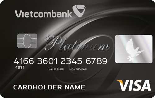 Mở thẻ tín dụng quốc tế Vietcombank Visa Platinum - MONEY 24